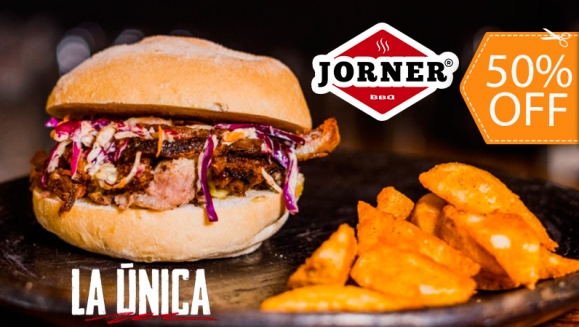 [Image: ¡Paga $9.50 en Lugar de $19 por 2 Hamburguesas “La Única” de Cerdo o Pollo o 2 Órdenes de Alitas “Las Pollitas” + 2 Acompañamientos a Elección + 2 Sodas o 2 Cervezas!m]
