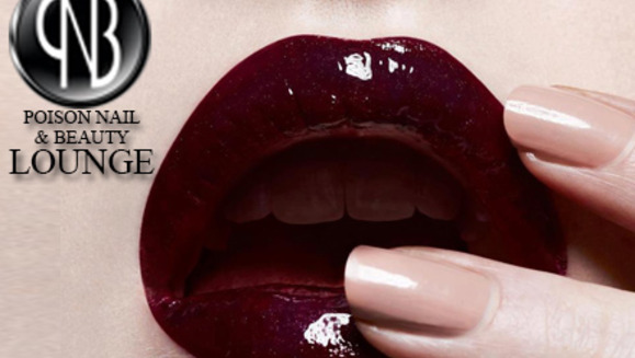 [Image: ¡Paga $12 en lugar de $36 por maquillaje permanente en manos y pies marca Orly Gel FX + manicure y pedicure spa xpress Cuccio Naturale en Poison Nail &amp; Beauty Lounge!m]