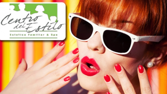 [Image: ¡Paga Q99 en lugar de Q350 por manicure con gelish + lavado de cabello y peinado en Centro del Estilo!m]