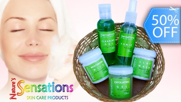 [Image: ¡Paga Q125 en lugar de Q250 por Kit de Cuidado Facial en Casa que Incluye: Gel Limpiadora + Gel Exfoliante + Clay Mask + Moisturizing Milk + Tónico Facial!m]