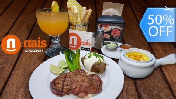 [Image: ¡Paga Q169 en lugar de Q339 por 2 Platos de Asado Don Torcuato que Incluyen: 6 Oz. de Lomito o Puyazo + Papa al Horno con Crema + Cebollitas a La Llama + Queso Fundido Nais con Palitos de Pan + Chirmol + Chile Serrano y  2 Bebidas Naturales!m]