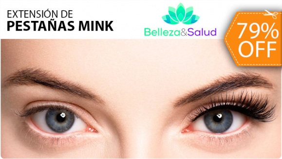 [Image: ¡Paga $18 en Lugar de $85 por Extensión de Pestañas Clásicas de Mink con Técnica Pelo a Pelo + Kit de Peines para Pestañas!m]
