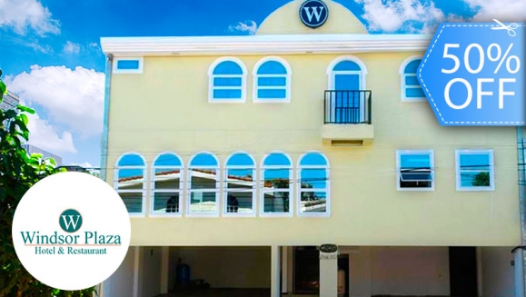 [Image: ¡Paga Q249 en lugar de Q499 por Estadía de 1 Noche para 2 Personas + 2 Desayunos Continentales + 50% de Descuento en Servicios de Spa o de Manos y Pies en Windsor Plaza, Hotel de Ciudad en El Salvador!m]