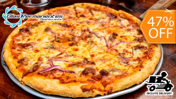 [Image: ¡Alitas + Pizza + Cerveza a Domicilio! ¡Paga $17 en Lugar de $32 por Bowl de 10 Alitas Búfalo + 1 Pizza Mediana a Elección entre Gaucha, Mexicana o de Jamón + 4 Cervezas!m]