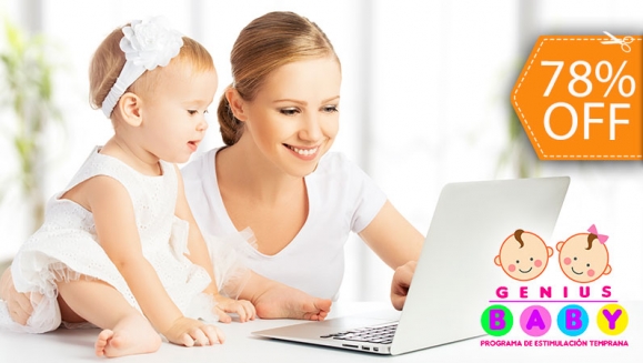 [Image: ¡Desarrolla al máximo las habilidades de tu bebé! ¡Paga $10 en Lugar de $45 por Clase Online de Estimulación Temprana para Bebés de 0 a 12 Meses + Inscripción!m]