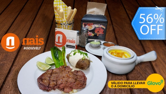[Image: ¡Para Llevar o A Domicilio! ¡Paga Q149 en lugar de Q339 por 2 Platos de Asado Don Torcuato que Incluyen: 6 Oz. de Lomito o Puyazo  C/U + Papa al Horno con Crema + Tallos de Cebollitas a La Llama + Queso Fundido con Palitos de Pan + Chirmol + 2 Sodas!m]