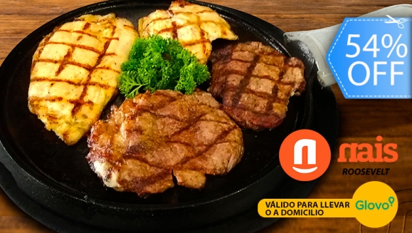 [Image: ¡Parrillada para Llevar o a Domicilio! ¡Paga Q149 en vez de Q325 por 2 Piezas de Puyazo + 2 Piezas de Pollo + 1 Longaniza + 1 Chorizo + 1 Ensalada de la Casa + 2 Purés de Papa + 1.5 Lt de Bebida!m]