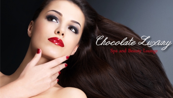 [Image: ¡Paga $49 en lugar de $150 por un alisado brasileño de chocolate, queratina y argán +lavado spa +tratamiento restructurante +corte personalizado o texturizado de puntas en Chocolate Luxury Spa! ¡Sin importar el largo o volumen!m]