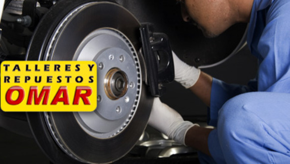 [Image: ¡Paga $19 en lugar de $45 por cambio y repuesto de pastillas de frenos delanteras + limpieza y regulación de frenos en Talleres y Repuestos Omar! (Además, 50% OFF en alineado y balanceo o 33% en amortiguadores Monroe).m]