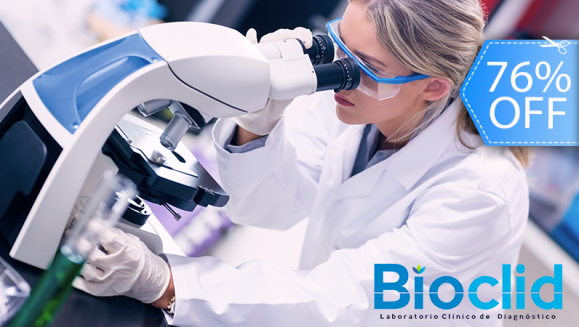 [Image: ¡Paga Q295 en lugar de Q1,250 por 29 Exámenes de Laboratorio: Hematología Completa, Colesterol, Triglicéridos, Acido Úrico, Riesgo Cardiovascular, Hígado, Riñón, Vías Biliares, Infecciones, Helicobacter Pylori y Más!m]