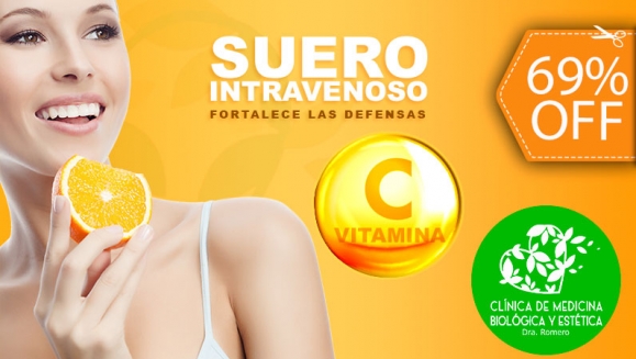 [Imagen:¡Es Hora de Cuidar Aún Más Tu Salud! ¡Paga $50 en Lugar de $162 por 1 Suero Intravenoso de Vitamina C + 1 Consulta Médica + 2 Desintoxicaciones Corporales!]