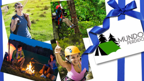 [Image: ¡Paga Q179 en lugar de Q405 por una noche de campamento + cena + desayuno + canopy + paso comando + rapel + columpio gigante + caminata en el bosque + visita a cascada en Mundo Perdido!m]