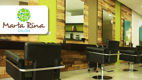 [Image: ¡Paga $12 en lugar de $35 por pintado permanente de uñas, marca Shellac,  en manos y pies + manicure y pedicure express en las lujosas instalaciones de Marta Rina Salón Escalón!m]