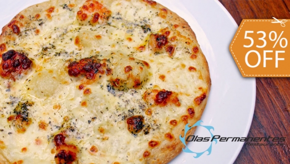 [Image: ¡Paga $18 en Lugar de $38.49 por 1 Pizza Mediana a Elección entre Hawaiana, Gaucha, Mexicana, Full Carnes, Vegetariana, Jamón o Pepperoni + 1 Libra de Boneless con Aderezo Buffalo + 1 Orden de Pan con Ajo + 1 Gaseosa 1.25 Lt!m]