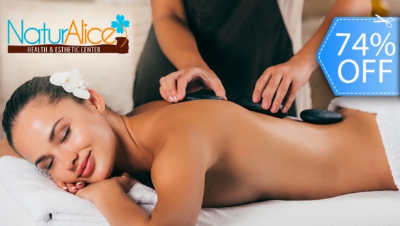 [Image: ¡Paga Q65 en lugar de Q250 por Masaje Relajante + Piedras Calientes + Reflexología + Aromaterapia + Musicoterapia + Infusión Relax!m]