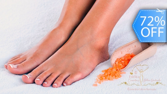 [Image: ¡Paga Q99 en lugar Q350 por Pedicure Clínico: Limpieza Profunda + Remoción de Callosidades y Asperezas + Recorte de Uñas y de Cutícula + Aplicación de Antimicótico + Exfoliación + Masaje Relajante!m]
