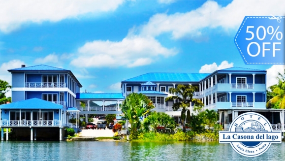 [Image: ¡Paga Q397 en lugar de Q796 por Estadía para 2 Adultos y hasta 2 Niños en Habitación Doble, en Petén, a Orillas del Lago en Hotel La Casona del Lago!m]
