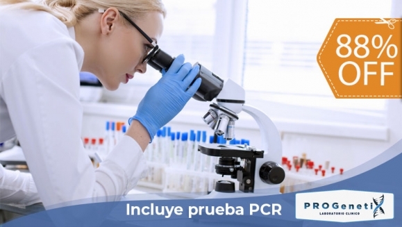 [Imagen:¡Paga $18 en Vez de $156 por Prueba PCR (Proteína C Reactiva) + 19 Exámenes de Laboratorio: Glucosa, Colesterol, Triglicéridos, Ácido Úrico, Creatinina, Urea, Proteínas Totales, Hemoglobina y Más!]