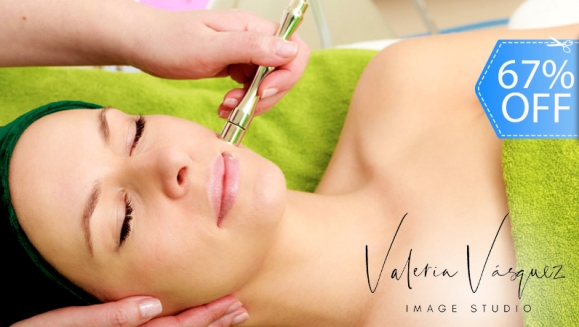 [Image: ¡Paga Q99 en lugar de Q300 por Tratamiento de Rejuvenecimiento Facial con: Espátula Ultrasónica + Altafrecuencia + Máscara LED + Exfoliación + Ozono + Mascarilla Personalizada + Aplicación de Colágeno, Vitamina E y Ácido Yadronico Virtual y Más!m]