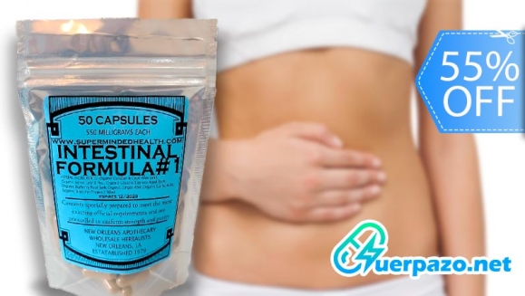 [Image: ¡No Más Estreñimiento! ¡Paga Q249 en lugar de Q550 por 50 Cápsulas de Intestinal Fórmula #1 de 550 mg Super Minded Health para Limpiar, Curar y Fortalecer el Sistema Gastro-Intestinal!m]