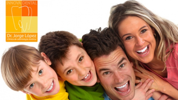 [Image: ¡Paga Q89 en vez de Q550 por desmanchado dental con micropartículas de bicarbonato +eliminación de sarro con ultrasonido +aplicación tópica de flúor +examen diagnóstico +membresía con 20% OFF en tratamientos dentales posteriores en Innova Dental!m]