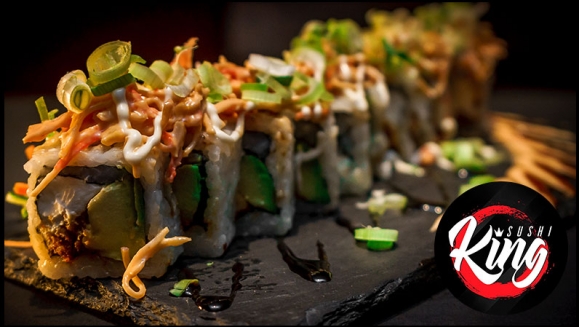 [Image: ¡Paga $19.49 en Lugar de $38.98 por 1 California Roll + 1 Red Dragon Roll + 1 Crispy Chicken Roll + 1 Tampico Roll + 1 Orden de Vegetales Tempurizados + 4 Tés Helados!m]