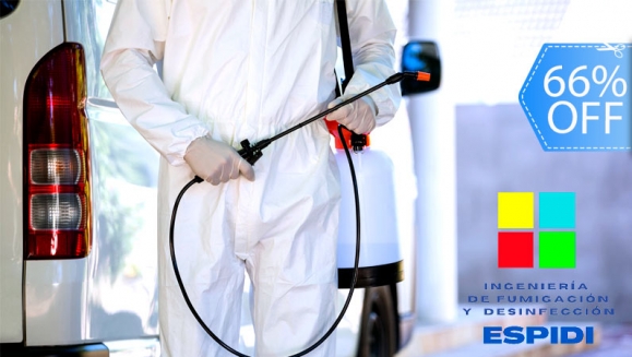 [Image: ¡Paga Q275 en lugar de Q800 por Fumigación de Plagas de Insectos Rastreros y Voladores: Cucarachas, Arañas, Pulgas, Hormigas, Chinches, Garrapatas, Moscas, Mosquitos y Zancudos en hasta 12 Ambientes + Nebulización ULV para Virus y Más!m]