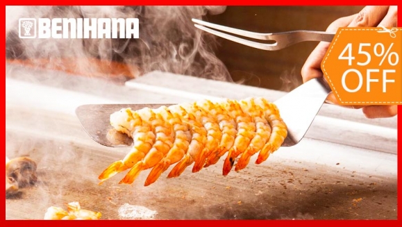 [Image: ¡Paga $39.95 en Lugar de $72.77 por Menú Teppanyaki para 4 Personas que Incluye: 1 Camarón con Mantequilla de Ajo + 2 Lemon Chicken + 1 Teriyaki Steak + 4 Ordenes de Arroz Frito + 4 Sopas + 4 Ensaladas + 4 Limonadas Naturales!m]