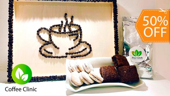 [Image: ¡Paga $5 y Consume $10 en Todo el Menú de Coffee Clinic: Cafés, Bebidas Calientes, Bebidas Frías, Postres y Bocadillos!m]