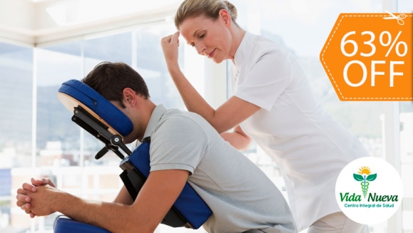 [Image: ¡Paga $15 en Lugar de $40 por 2 Sesiones de Fisioterapia para Aliviar Dolores Musculares Causados por Actividades Deportivas, Golpes o Estrés que Incluye: Terapia Manual + Electroterapia!m]