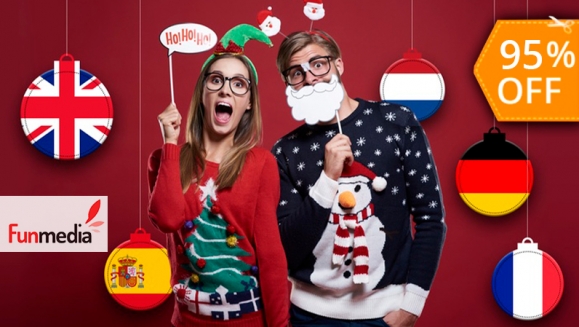 [Image: ¡Paga $22 en vez de $405 por 12 Meses de Curso Online de Idioma a Elección: Inglés, Alemán, Italiano o Francés + Certificación por Cada Nivel del Curso Aprobado (Garantizado por la Comisión Europea) + BONO NAVIDEÑO: 12 MESES GRATIS DE OTRO CURSO A ELm]