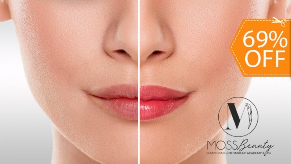 [Image: ¡Paga $80 en Lugar de $255 por Maquillaje Permanente de Labios + Depilación de Cejas con Hilo!m]