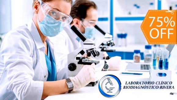 [Image: ¡Paga $15 en Lugar de $61 por Exámenes de Laboratorio a Elección entre Perfil Ejecutivo, Hepático, Cardiaco, Muscular, Renal, Digestivo o de Embarazo!m]