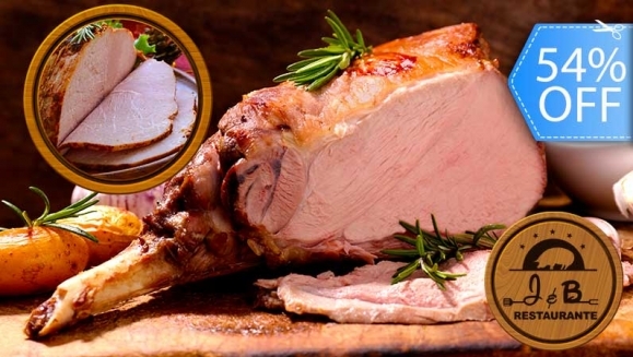 [Image: ¡Paga Q599 en Lugar de Q1,300 por Banquete de Año Nuevo de Pierna de Cerdo Horneado de 12 Libras + 4 Libras de Puré de Papas + Ensalada Mixta + 12 Panes Campesinos + Salsa Gravy, Aderezo y Picante!m]