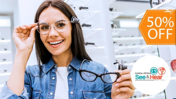 [Image: ¡Paga $145 en Lugar de $290 por Lentes de Policarbonato Blanco con Filtro Azul + Aro +Examen Visual + Paño de Limpieza y Estuche!m]