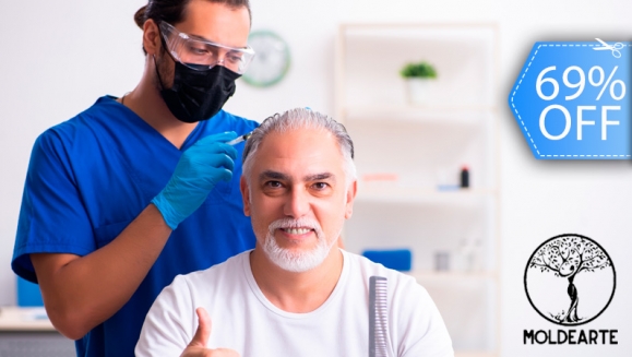 [Image: ¡Paga Q199 en Lugar de Q650 por Tratamiento para La Calvicie que Incluye: Dermapen con Biotin + Radiofrecuencia + Aplicación de Colágeno y Vitamina E + Exfoliación + Mascarilla Hidratante + Masaje Capilar Estimulante y Más!m]