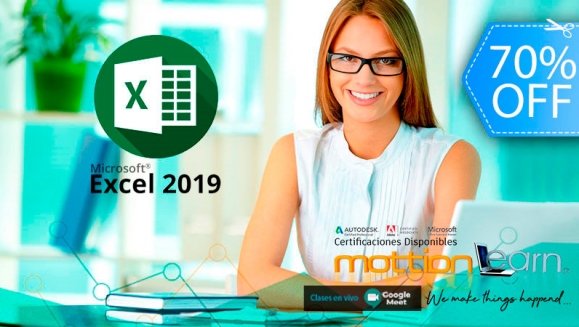 [Imagen:¡Paga Q447 en Lugar de Q1,490 por Curso Virtual EN VIVO de Microsoft Excel 2019!]