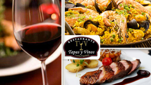 [Image: ¡Paga $10 y consume $20 en todo el menú de Tapas y Vinos!m]