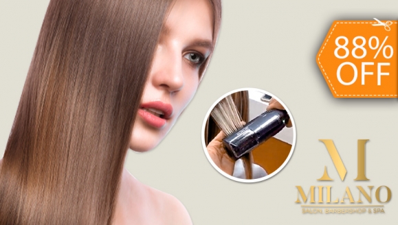 [Image: ¡Paga $15 en Lugar de $120 por Tratamiento de Keratina Hidrolizada + Corte con Split Ender + Secado + Sellado con Plancha + Lavado Desintoxicante!m]