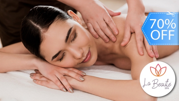 [Image: ¡Paga Q149 en Lugar de Q500 por 1 Masaje Relajante con Aceites Especiales + Termoterapia (Sauna Infrarrojo) + Aromaterapia + Musicoterapia + Mascarilla LED!m]