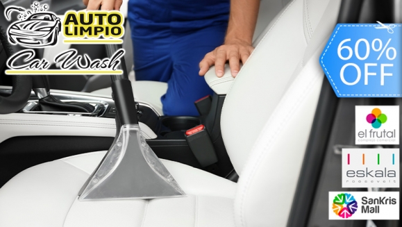 [Image: ¡Paga Q199 en Lugar de Q500 por Lavado de Tapicería Automotriz con Limpieza con Espuma y Desinfección con Amonio Cuaternario + Aspirado Interior + Lavado Exterior con Espuma Descontaminante + Abrillantador con Cera!m]