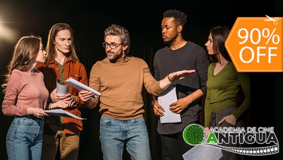 [Image: ¡Paga $59 en Lugar de $615.38 por Curso de Actuación y Cinematografía que Incluye: Producción Audiovisual + Guion Cinematográfico + Software Para Edición de Escritura de Guion + Certificación Impresa!m]