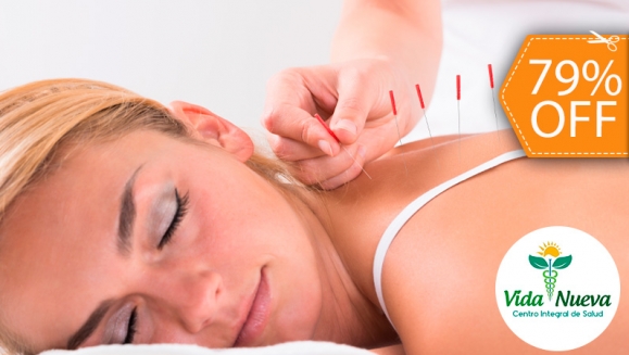 [Image: ¡Paga $15 en Lugar de $70 por 1 Masaje Relajante + 1 Sesión de Acupuntura + 1 Ajuste Quiropráctico + Masaje Cráneo-Facial + Reflexología + Evaluación con Iridología (Estudio del Iris del Ojo)!m]