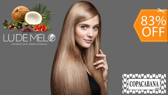 [Image: ¡Paga $25 en Lugar de $150 por Alisado de la Exclusiva Marca Lu de Melo a Elección entre Samba (Aceite de Coco), Guaraná, Chocolate, Argán, o Do Brasil Acai + Lavado Detox + Mascarilla Capilar Hidratante + Limpieza de Puntas + Gotas de Argán!m]