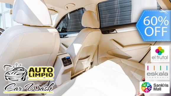 [Image: ¡Paga Q199 en Lugar de Q500 por Lavado de Tapicería Automotriz con Limpieza con Espuma y Desinfección con Amonio Cuaternario + Aspirado Interior + Lavado Exterior con Espuma Descontaminante + Abrillantador con Cera!m]