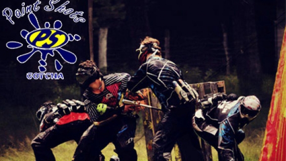 [Image: ¡Paga Q39 en lugar de Q80 por 100 paintballs + paquete de juego que incluye: máscara, marcadora semiautomática, protector de cuello, chaleco, camisa, tapón de seguridad y recarga de aire ilimitada en Paint Shots Gotcha!m]