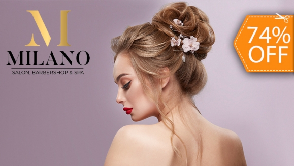 [Image: ¡Paga $20 en Lugar de $78 por Peinado Elaborado + Maquillaje Profesional Marca TIGI + Lavado + Esmaltado Semipermanente en Manos!m]