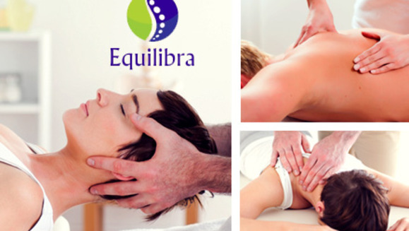 [Image: ¡Paga Q99 en lugar de Q485 por Masaje Quiropráctico que incluye: Masaje Cráneo facial + Masaje con Aparatología + Movilización y Rectificación de Vertebras, Extremidades y más en Equilibra Multiclínicas!m]