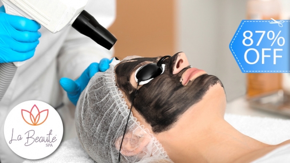 [Imagen:¡Paga Q99 en Lugar de Q750 por Sesión de Rejuvenecimiento Facial “Hollywood Peel” con: Radiofrecuencia Tripolar + Aplicación de IPL + Mascarilla de Carbón Activado y Caviar Negro + Extracción de Puntos + Exfoliación + Velo de Colágeno!]