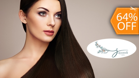[Image: ¡Paga $25 en lugar de $70 por Alisado de Cristal o Argán + Lavado spa+ Tratamiento Sellador + Proteínas de Seda + Sellado de Puntas + Gotas de Seda + Secado + Planchado + Tratamiento Criogénico o Split Ender + Corte de Puntas!m]